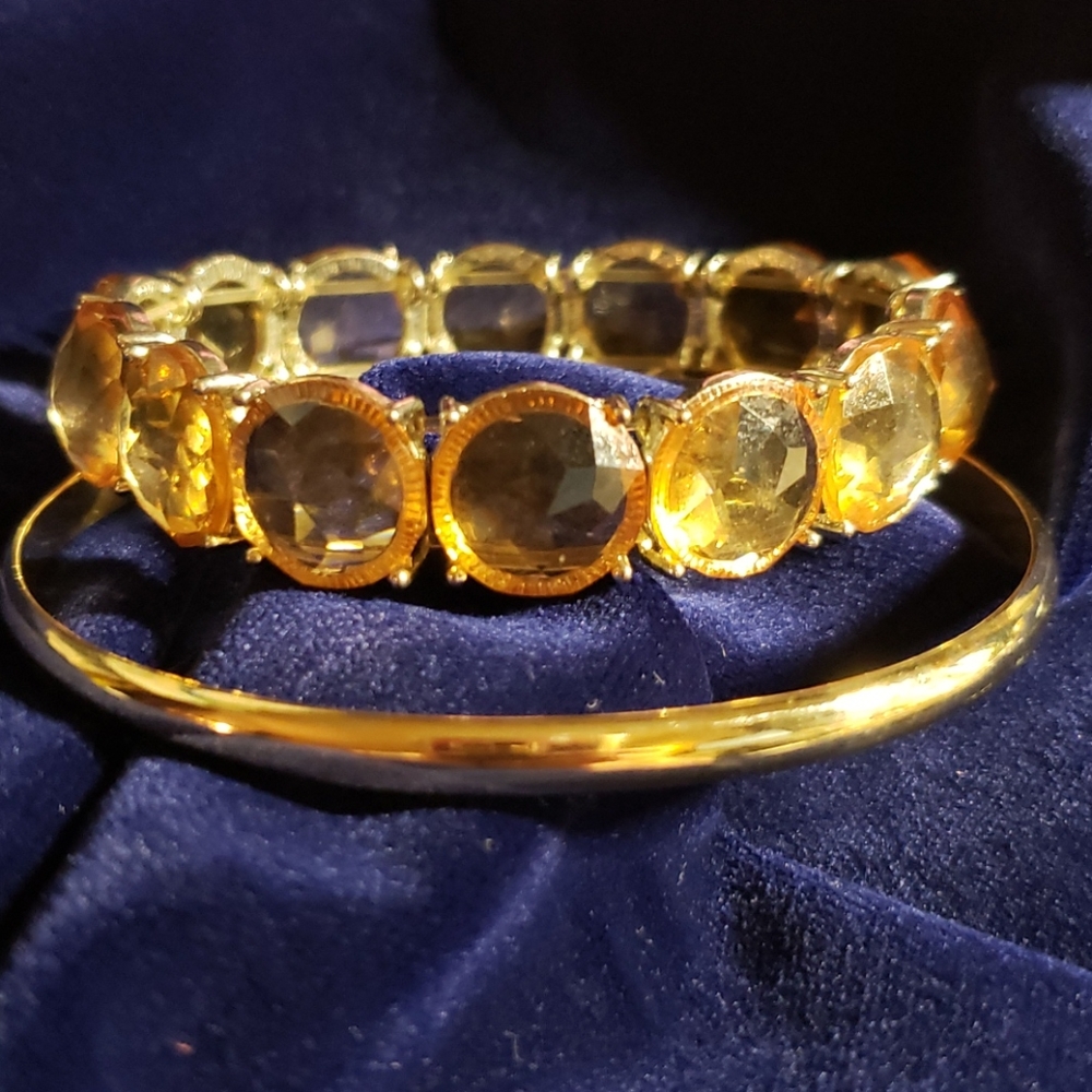 Three Gold Bracelets